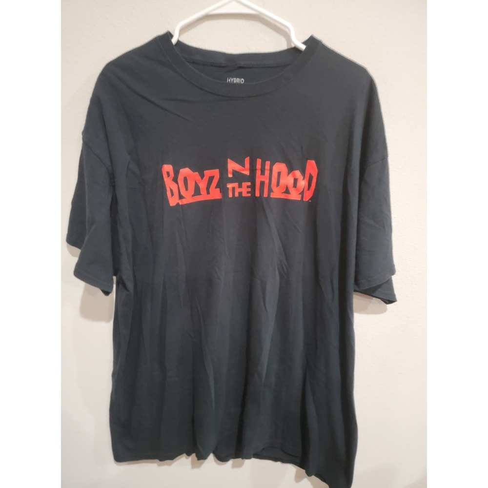 Boyz N‎ The Hood Shirt Men's XXL Black Graphic Tee Crew Neck Movie Hip Hop Urban